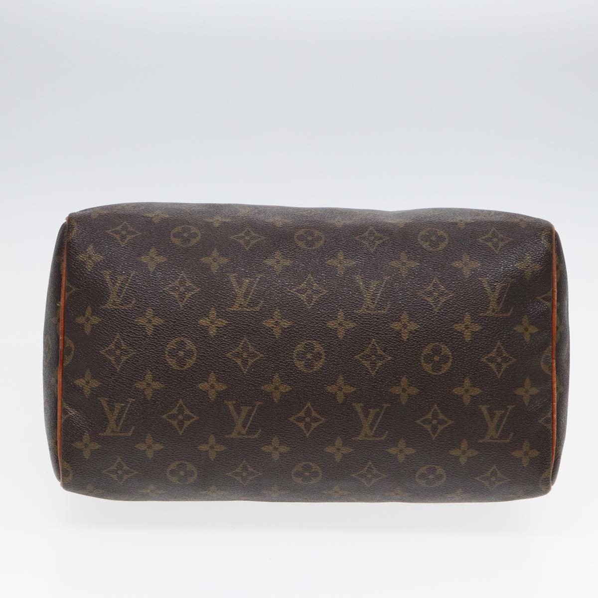 LOUIS VUITTON Monogram Speedy 30 Hand Bag M41526 LV Auth 85605