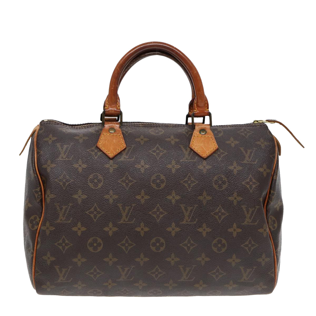 LOUIS VUITTON Monogram Speedy 30 Hand Bag M41526 LV Auth 85605