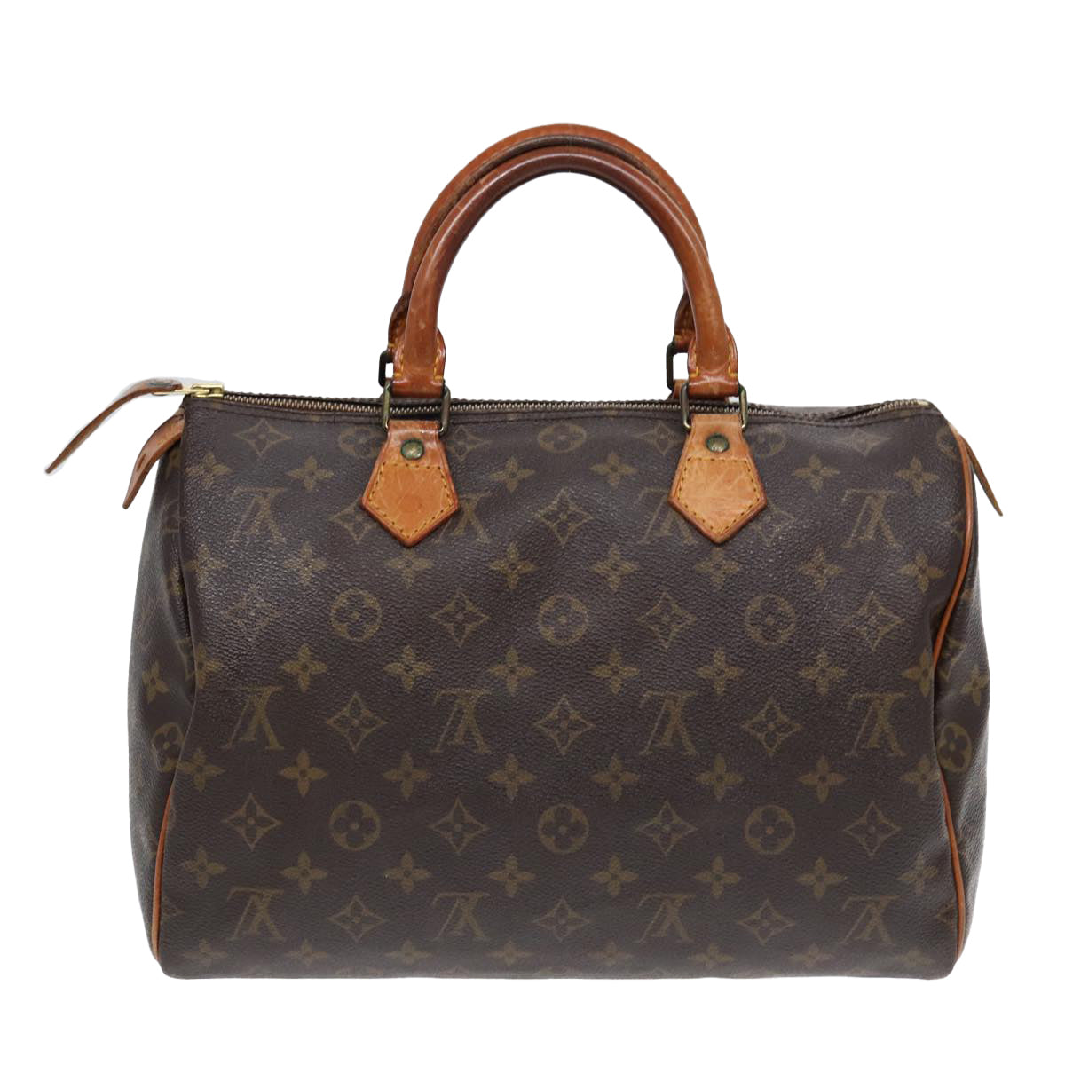 LOUIS VUITTON Monogram Speedy 30 Hand Bag M41526 LV Auth 85605