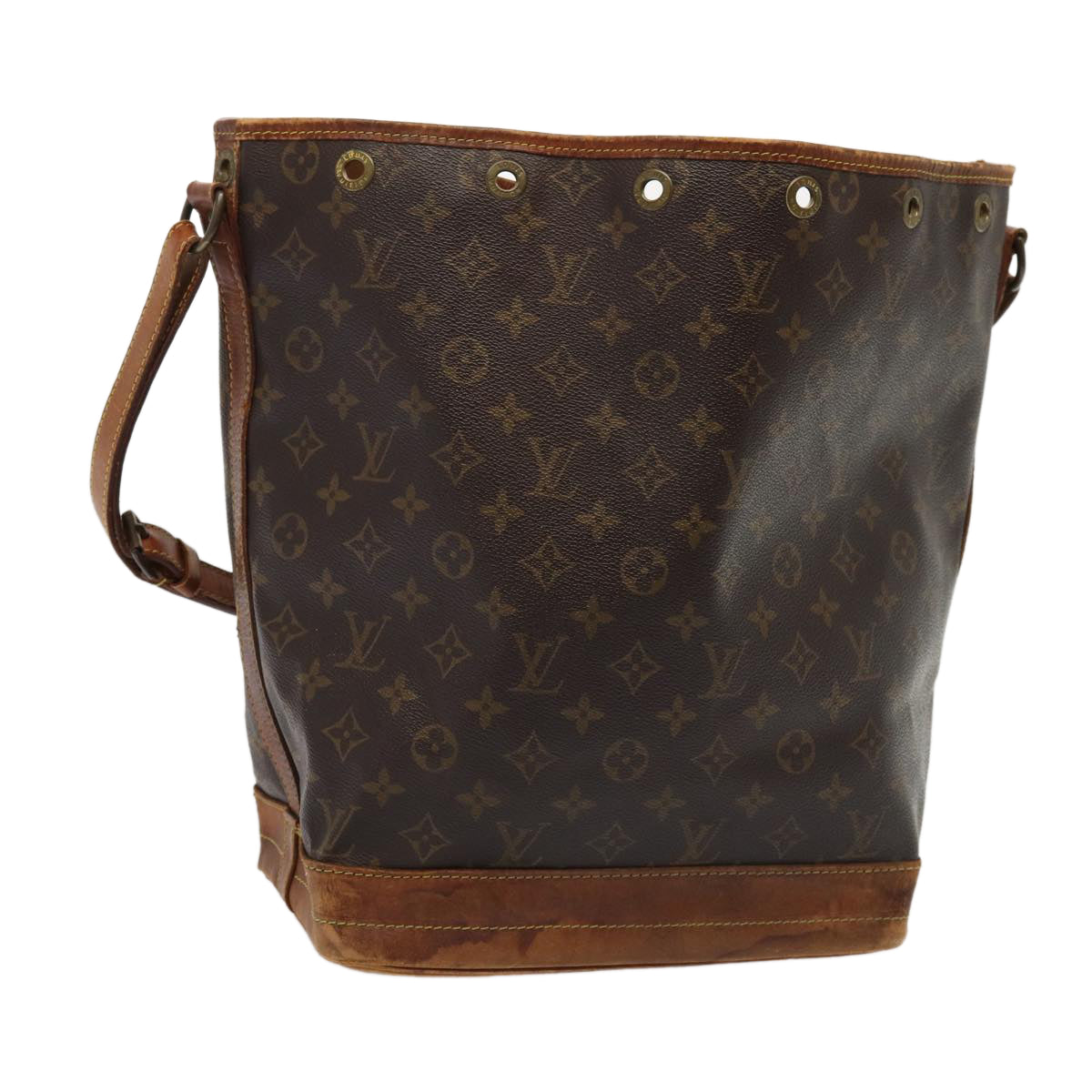 LOUIS VUITTON Monogram Noe Shoulder Bag M42224 LV Auth 85609