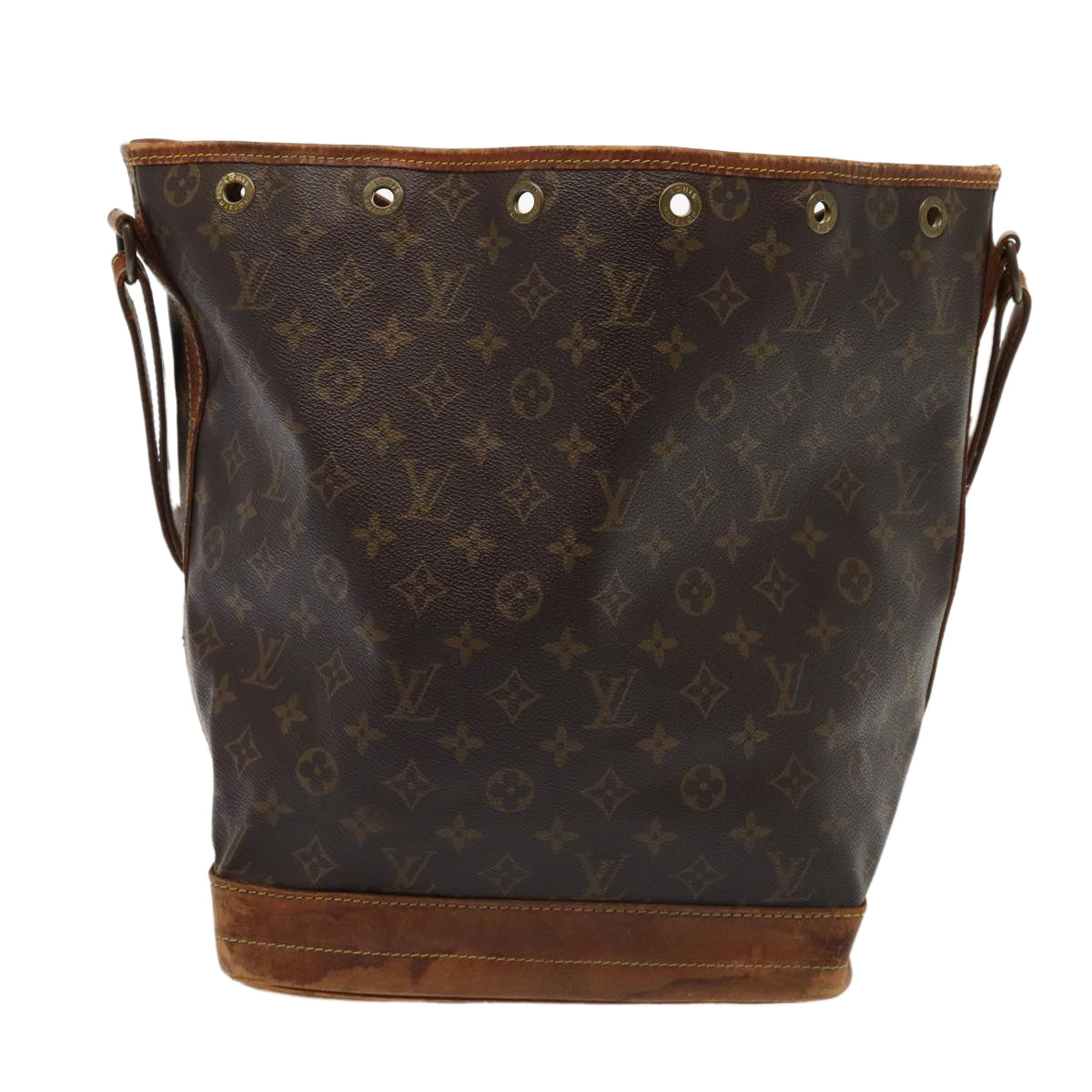 LOUIS VUITTON Monogram Noe Shoulder Bag M42224 LV Auth 85609