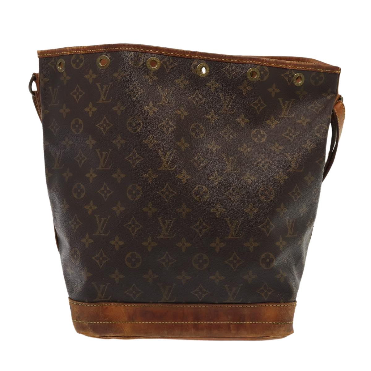 LOUIS VUITTON Monogram Noe Shoulder Bag M42224 LV Auth 85609