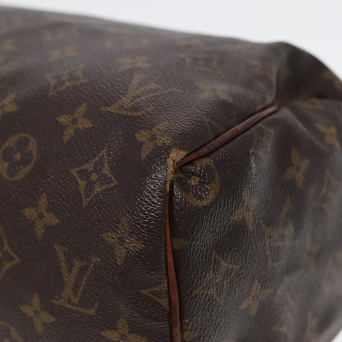 LOUIS VUITTON Monogram Speedy 30 Hand Bag M41526 LV Auth 85610