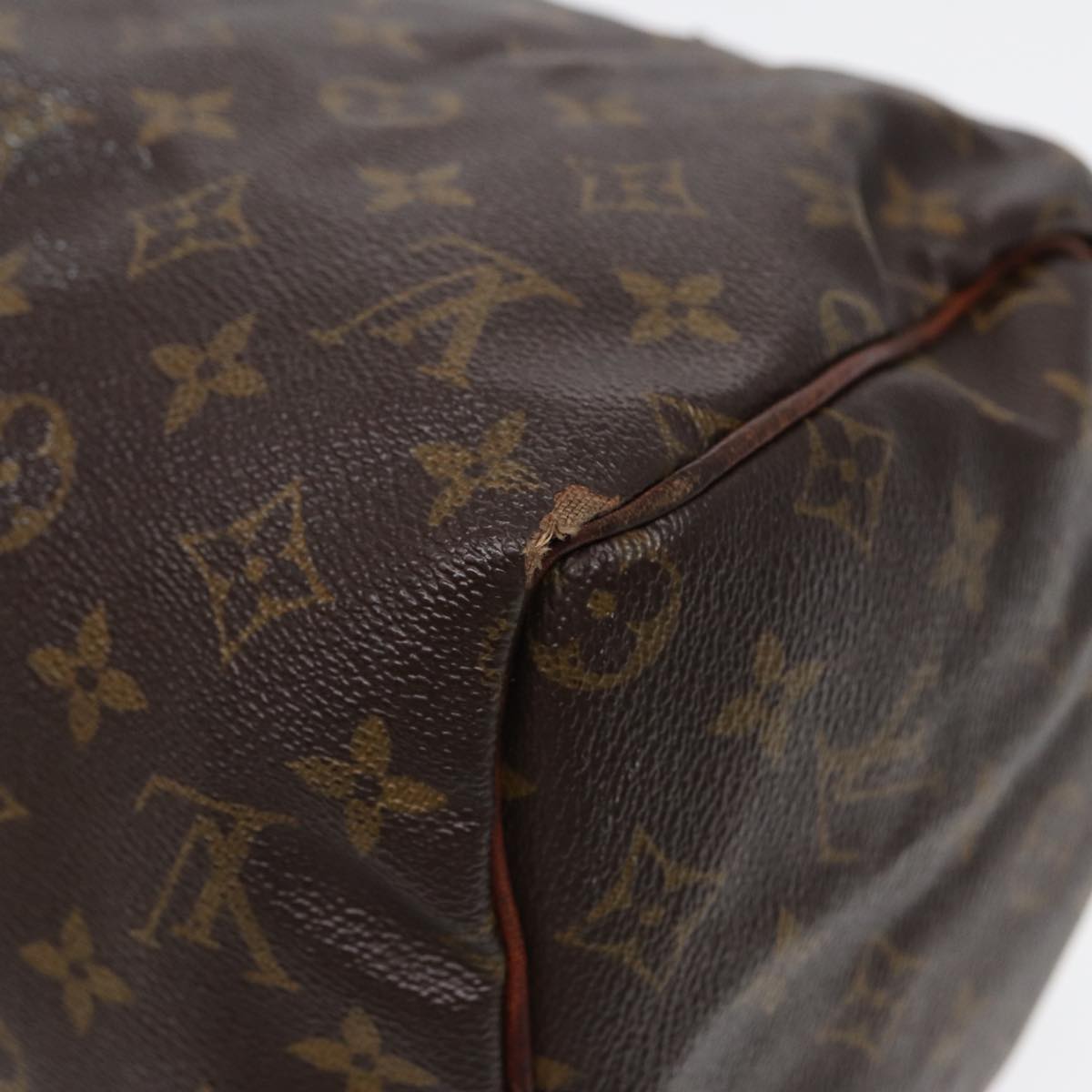 LOUIS VUITTON Monogram Speedy 30 Hand Bag M41526 LV Auth 85610