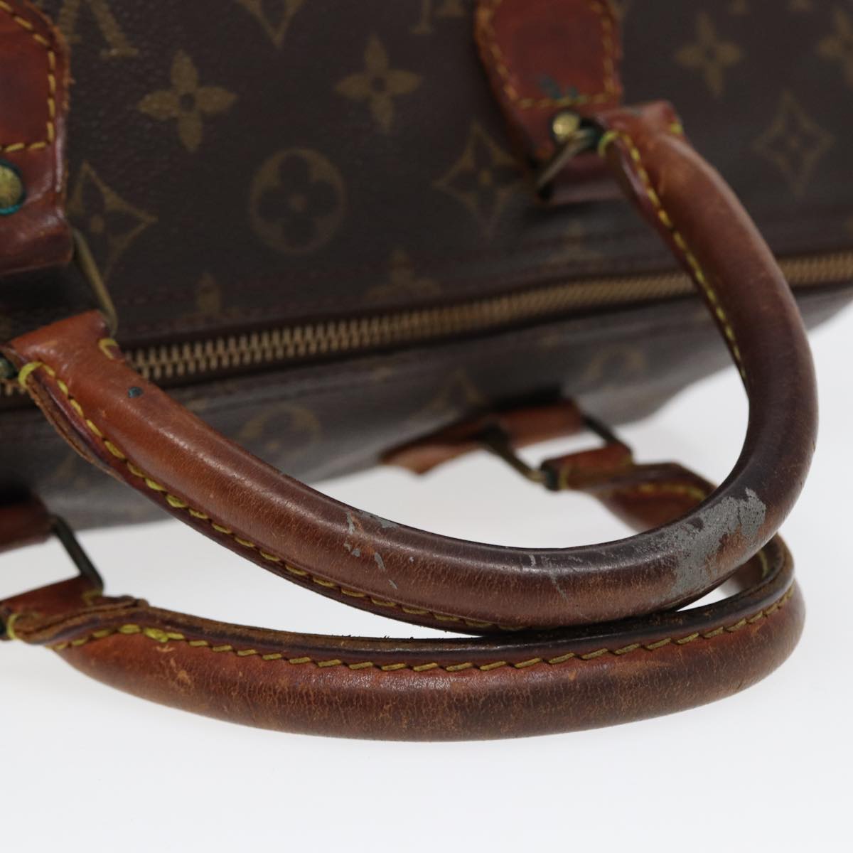 LOUIS VUITTON Monogram Speedy 30 Hand Bag M41526 LV Auth 85610