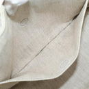 PRADA Bijoux Canapa PM Hand Bag Canvas 2way Gray Silver Auth 85622-24