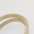 PRADA Bijoux Canapa PM Hand Bag Canvas 2way Gray Silver Auth 85622-8