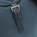 PRADA Backpack Nylon Blue Silver Auth 85634-20
