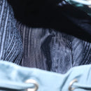 PRADA Backpack Nylon Blue Silver Auth 85634-23