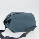 PRADA Backpack Nylon Blue Silver Auth 85634-4
