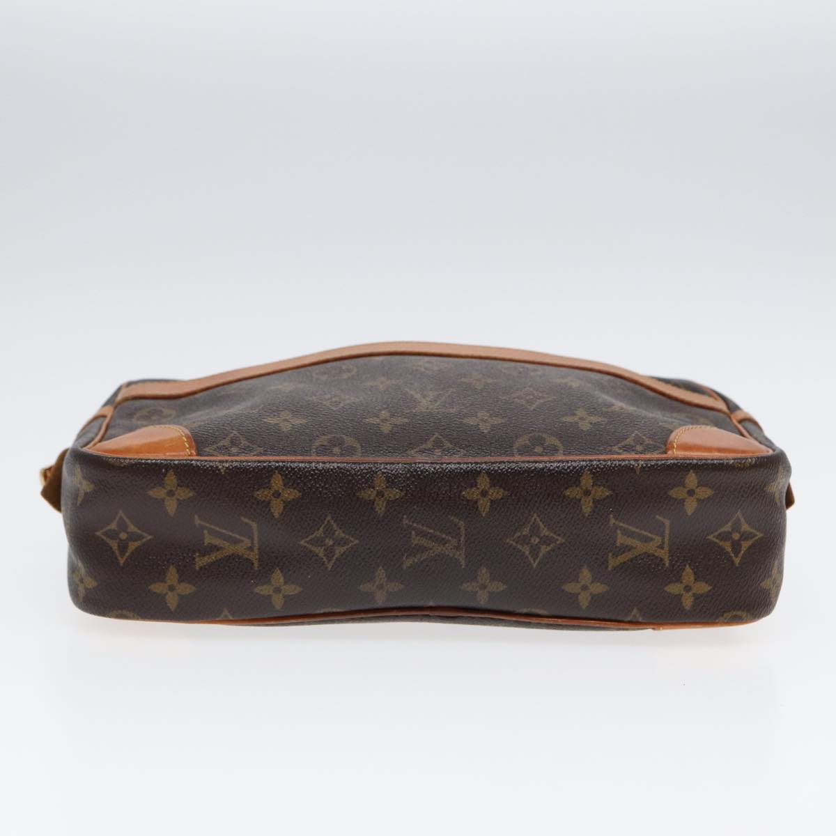 LOUIS VUITTON Monogram Compiegne 28 Clutch Bag M51845 LV Auth 85645