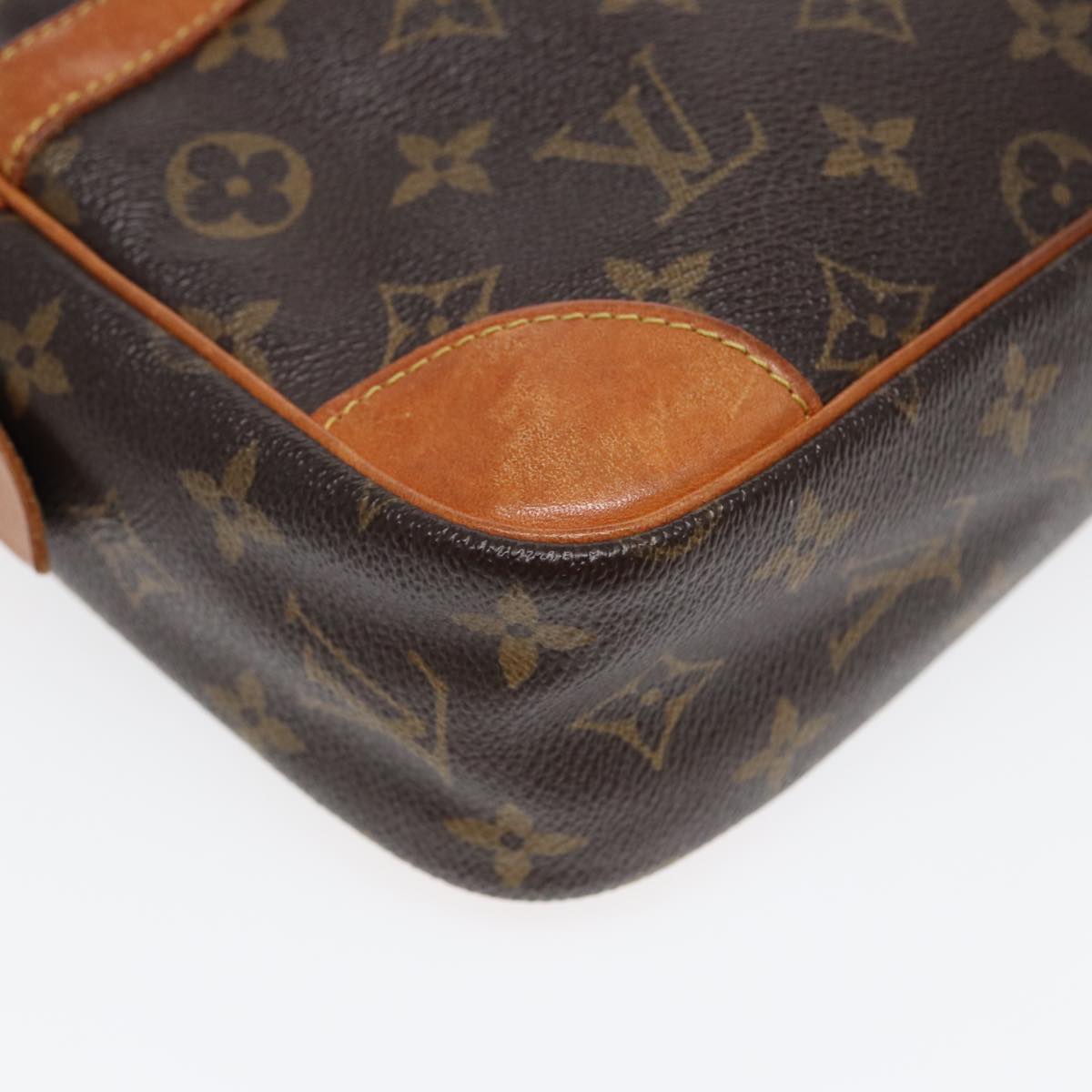 LOUIS VUITTON Monogram Compiegne 28 Clutch Bag M51845 LV Auth 85645