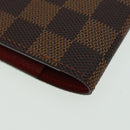 LOUIS VUITTON Damier Ebene CD Case LV Auth 85648-7