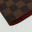 LOUIS VUITTON Damier Ebene CD Case LV Auth 85648-8