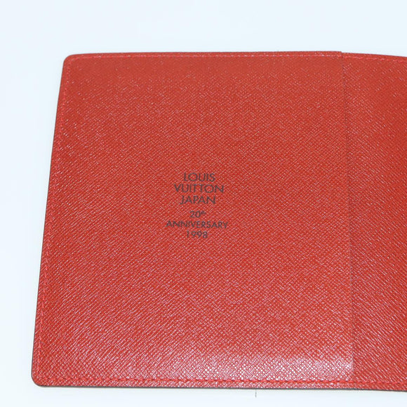 LOUIS VUITTON Damier Ebene CD Case LV Auth 85648
