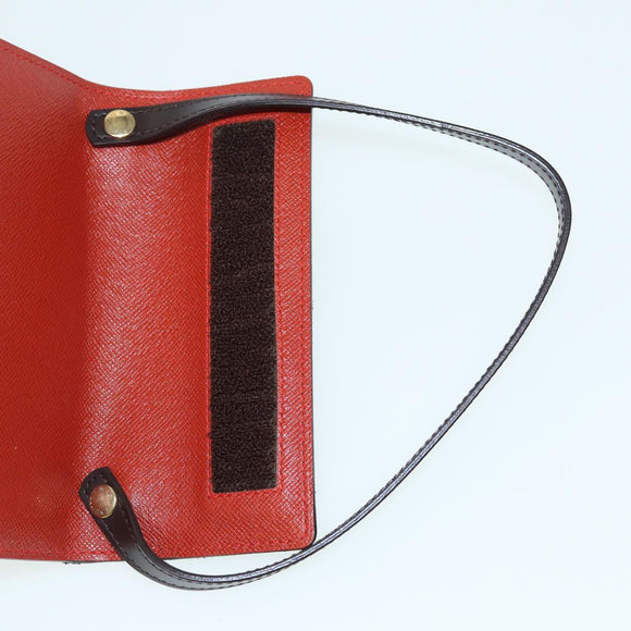 LOUIS VUITTON Damier Ebene CD Case LV Auth 85648