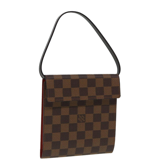LOUIS VUITTON Damier Ebene CD-Hülle LV Auth 85648