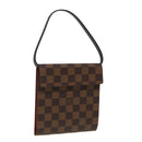 LOUIS VUITTON Damier Ebene CD Case LV Auth 85648-1