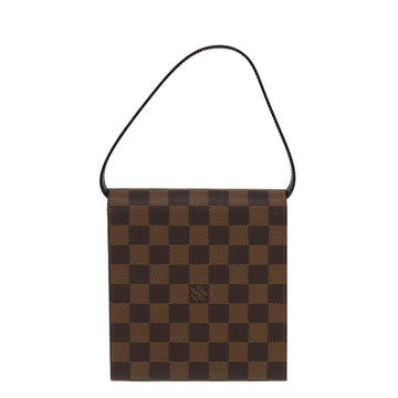 LOUIS VUITTON Damier Ebene CD Case LV Auth 85648 - 0