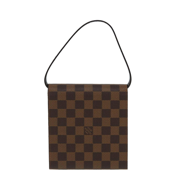 LOUIS VUITTON Damier Ebene CD Case LV Auth 85648
