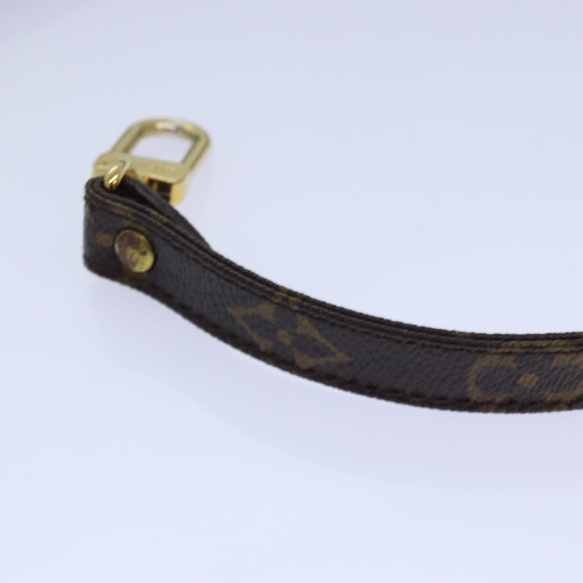 LOUIS VUITTON Monogram Adjustable Shoulder Strap 37""-43.7"" LV Auth 85654