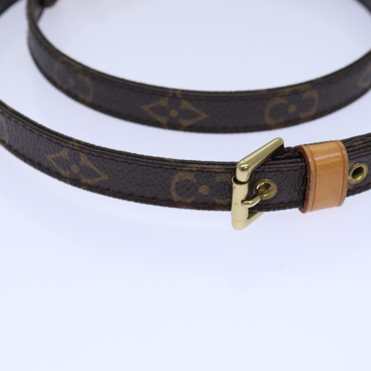 LOUIS VUITTON Monogram Adjustable Shoulder Strap 37""-43.7"" LV Auth 85654