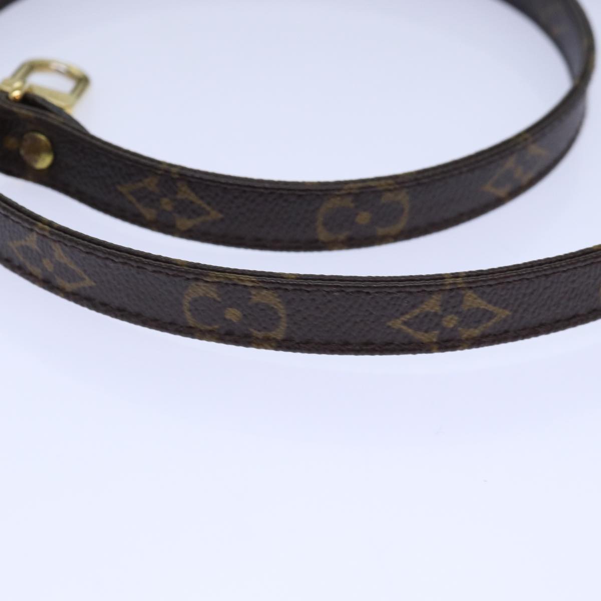 LOUIS VUITTON Monogram Adjustable Shoulder Strap 37""-43.7"" LV Auth 85654