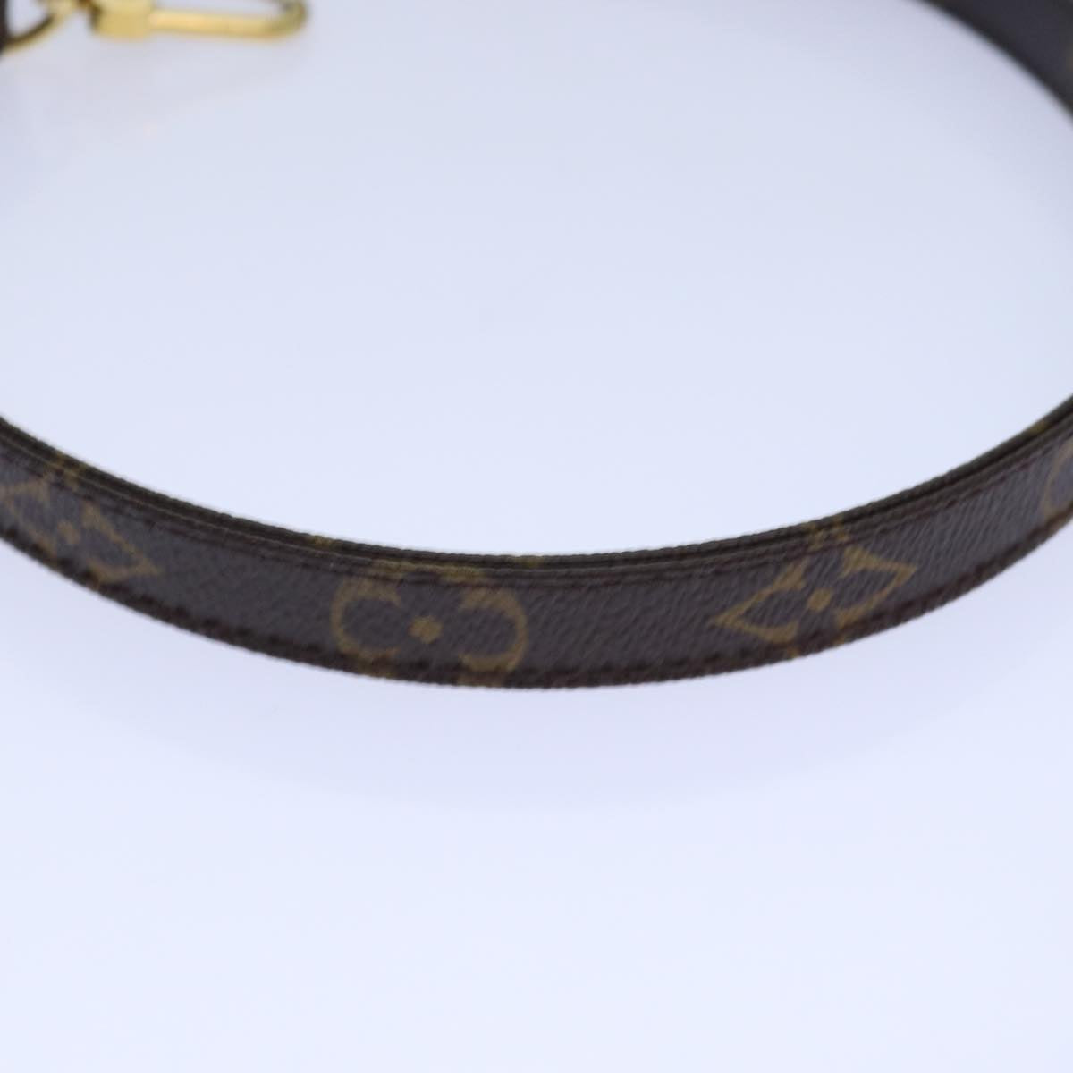 LOUIS VUITTON Monogram Adjustable Shoulder Strap 37""-43.7"" LV Auth 85654