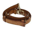 LOUIS VUITTON Adjustable Shoulder Strap Leather 35""""""""-42.1"""""""" Beige LV Auth 85658-1