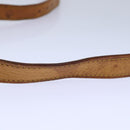 LOUIS VUITTON Adjustable Shoulder Strap Leather 35""""""""-42.1"""""""" Beige LV Auth 85658-9