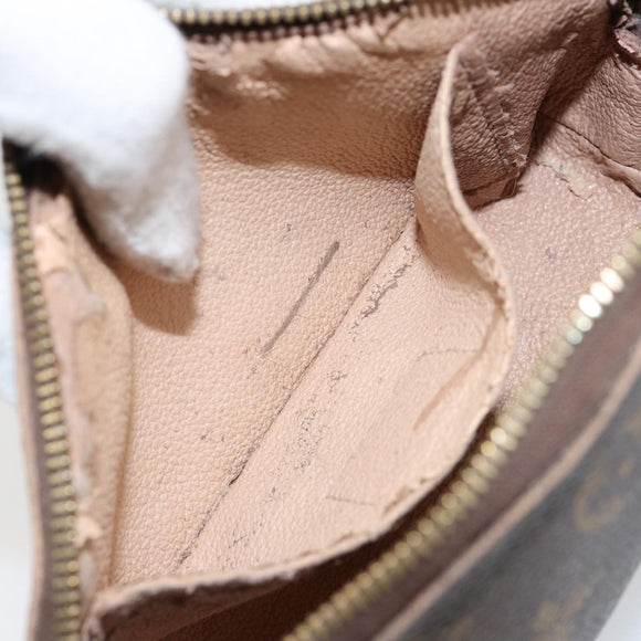 LOUIS VUITTON Monogram Pochette Cosmetic PM Cosmetic Pouch M47515 LV Auth 85663