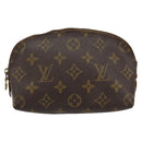 LOUIS VUITTON Monogram Pochette Cosmetic PM Cosmetic Pouch M47515 LV Auth 85663-2