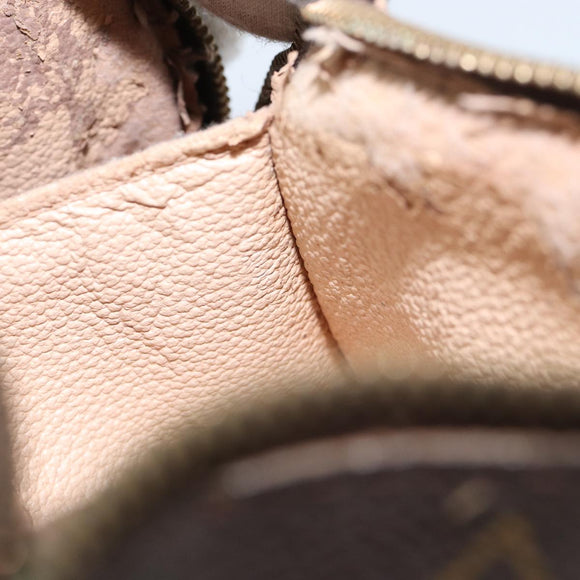 LOUIS VUITTON Monogram Pochette Cosmetic PM Cosmetic Pouch M47515 LV Auth 85663