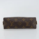 LOUIS VUITTON Monogram Pochette Cosmetic PM Cosmetic Pouch M47515 LV Auth 85663-7