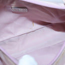 PRADA Hand Bag Nylon Pink Silver Auth 85665-11