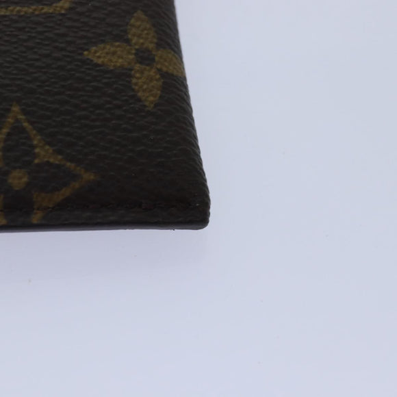 LOUIS VUITTON Monogram Etui Lunette MM Glasses Case M66544 LV Auth 85670