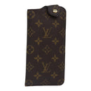 LOUIS VUITTON Monogram Etui Lunette MM Glasses Case M66544 LV Auth 85670-1