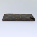 LOUIS VUITTON Monogram Etui Lunette MM Glasses Case M66544 LV Auth 85670-4