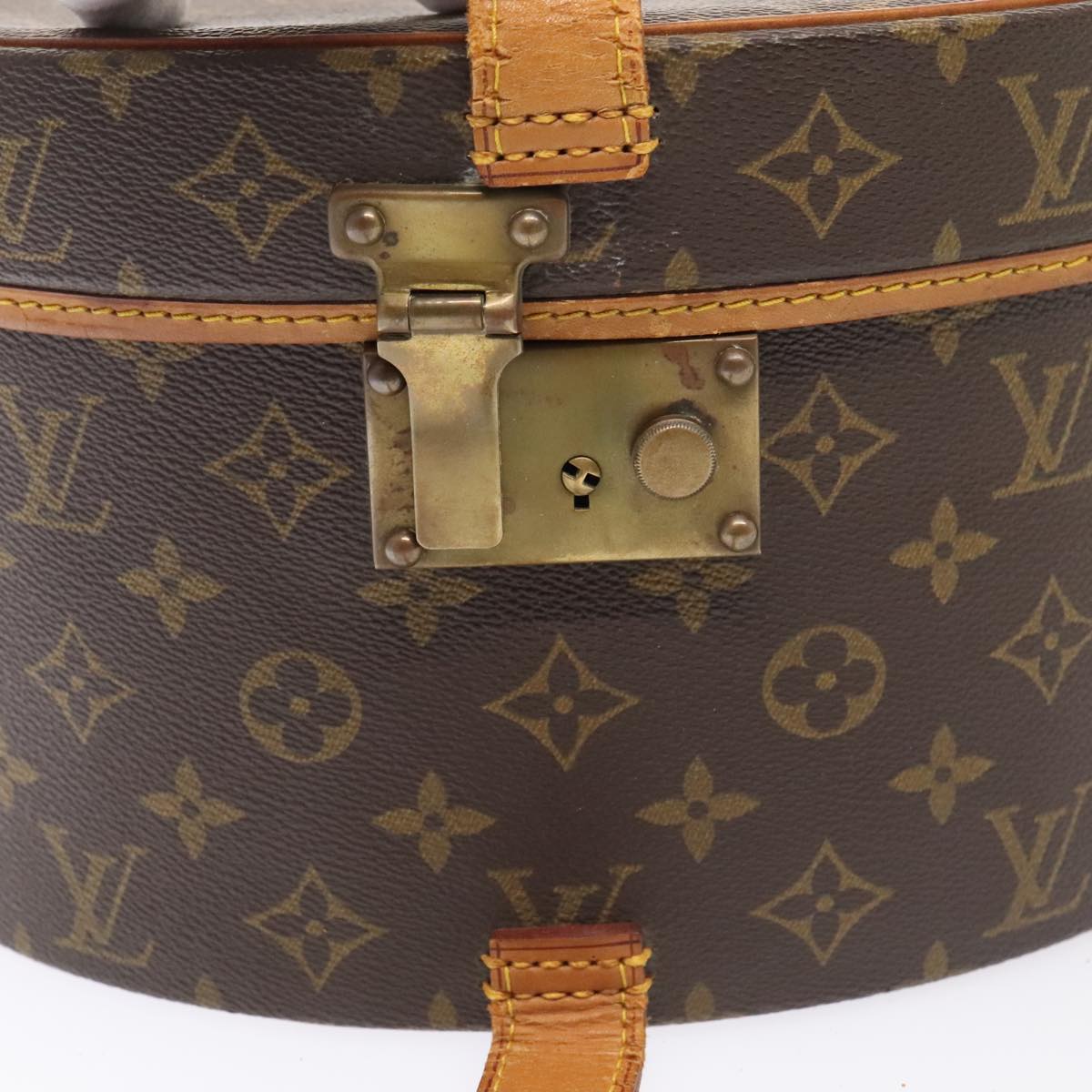 LOUIS VUITTON Monogram Boite Chapeau 30 Hat Case M23624 LV Auth 85674