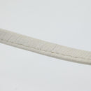Christian Dior Honeycomb Canvas Shoulder Bag PVC Leather White Gold Auth 85684-8