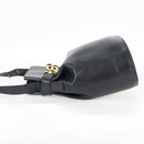 Salvatore Ferragamo Shoulder Bag Leather Gold Black Auth 85707-4