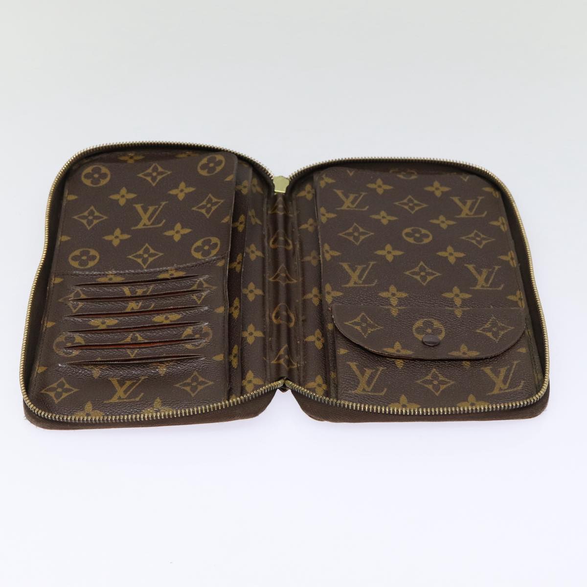 LOUIS VUITTON Monogram Poche Escapade Travel Case M60113 LV Auth 85738