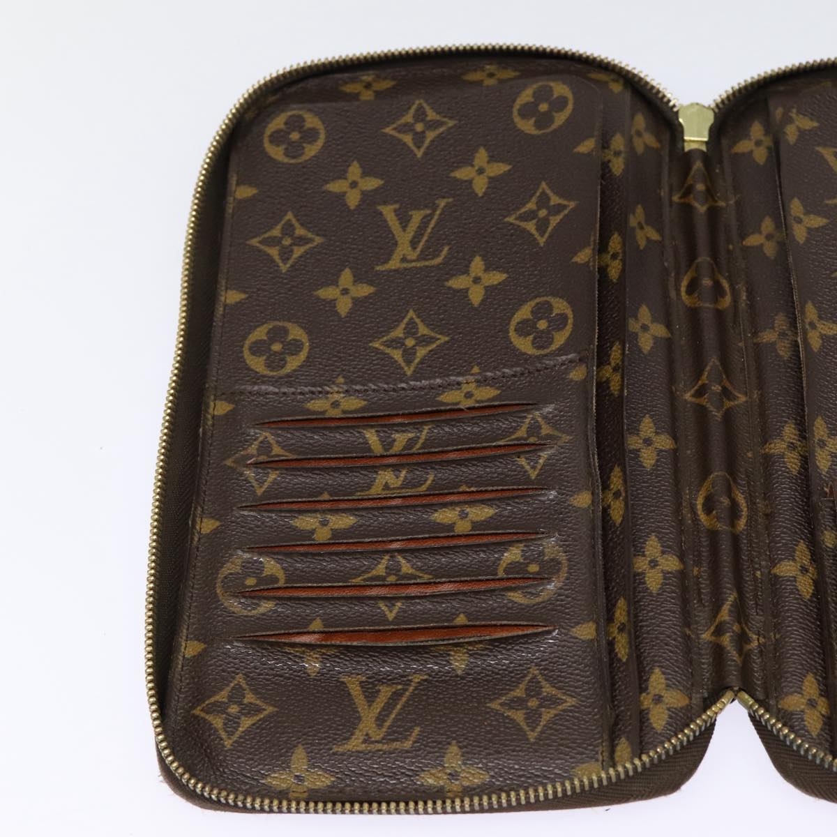 LOUIS VUITTON Monogram Poche Escapade Travel Case M60113 LV Auth 85738