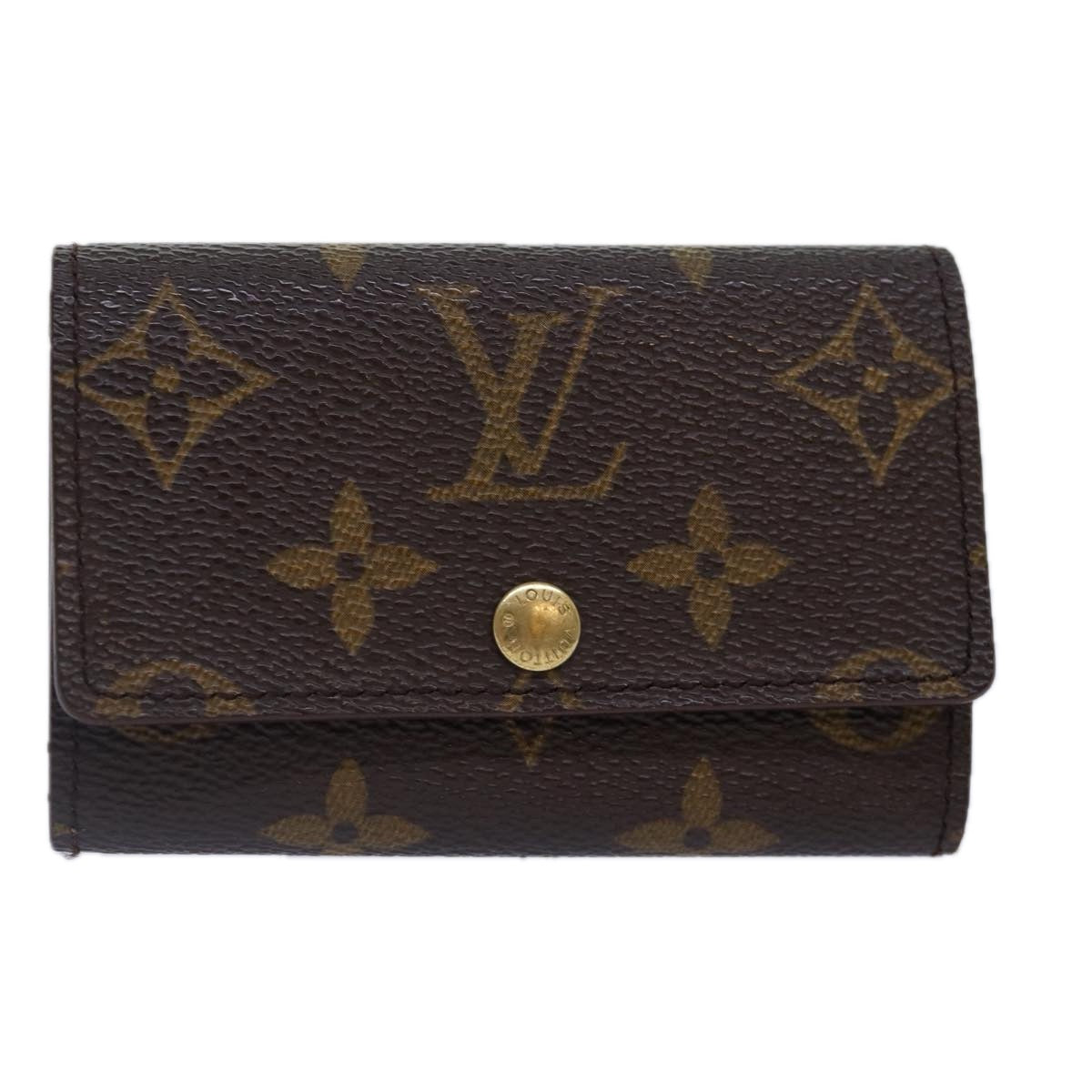 LOUIS VUITTON Monogram Multi Cles 6 Key Case M62630 LV Auth 85739