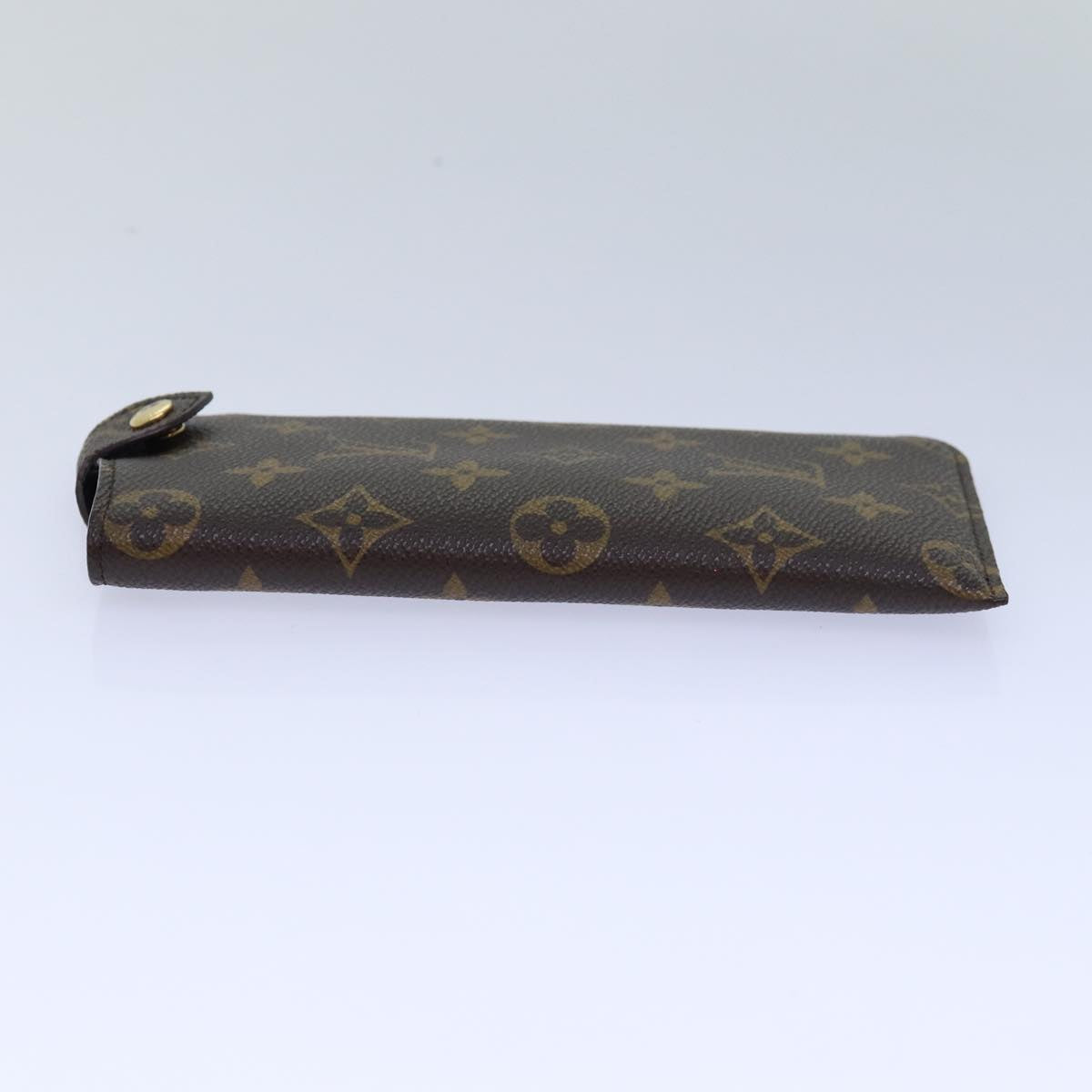 LOUIS VUITTON Monogram Etui Lunette MM Glasses Case M66544 LV Auth 85740