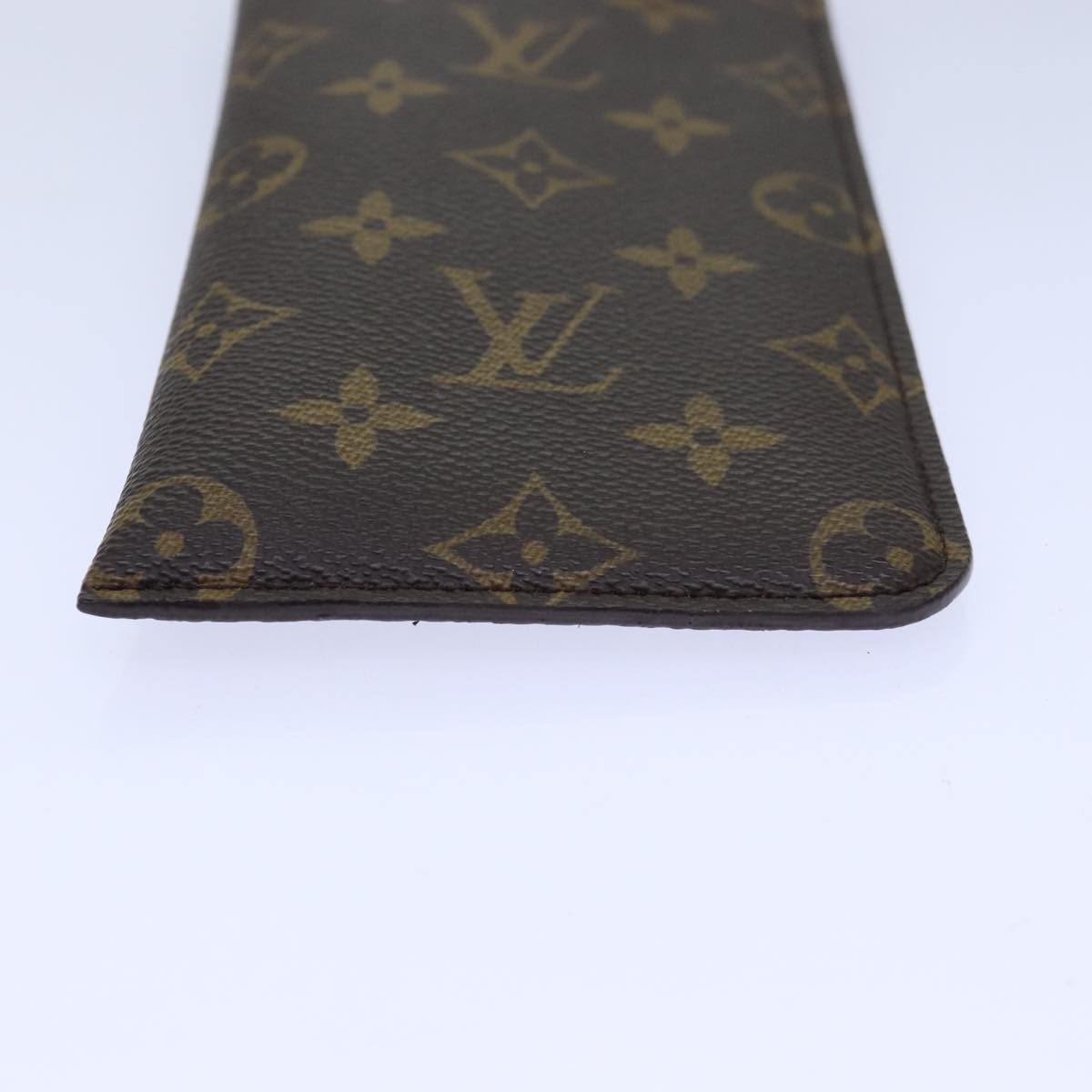 LOUIS VUITTON Monogram Etui Lunette MM Glasses Case M66544 LV Auth 85740