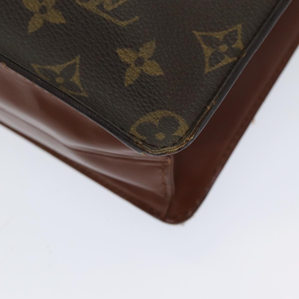 LOUIS VUITTON Monogram Pochette Homme Clutch Bag M51795 LV Auth 85741