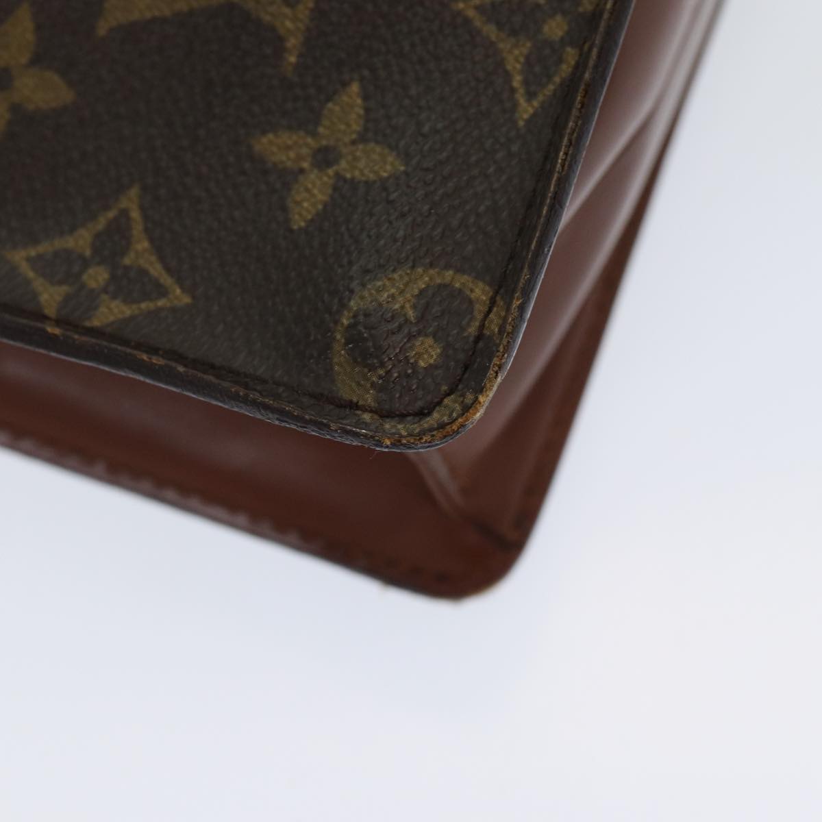 LOUIS VUITTON Monogram Pochette Homme Clutch Bag M51795 LV Auth 85741