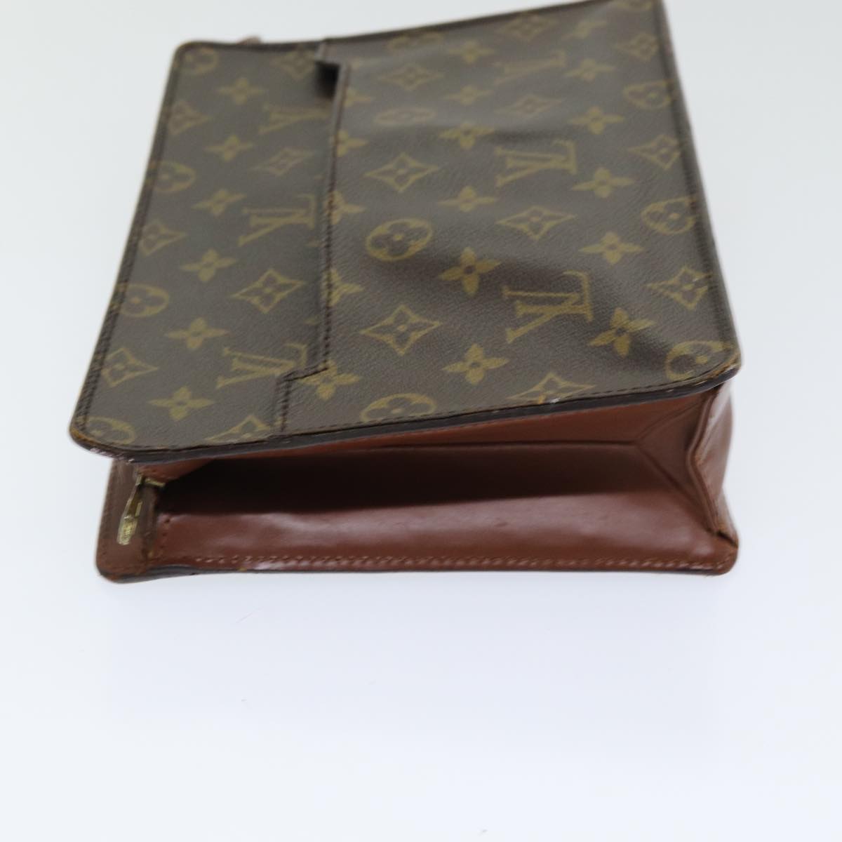 LOUIS VUITTON Monogram Pochette Homme Clutch Bag M51795 LV Auth 85741