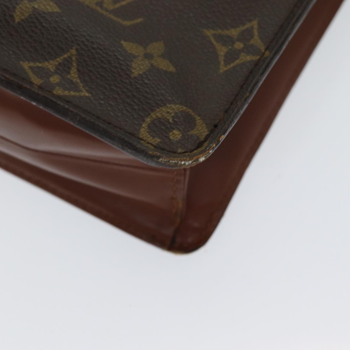 LOUIS VUITTON Monogram Pochette Homme Clutch Bag M51795 LV Auth 85741